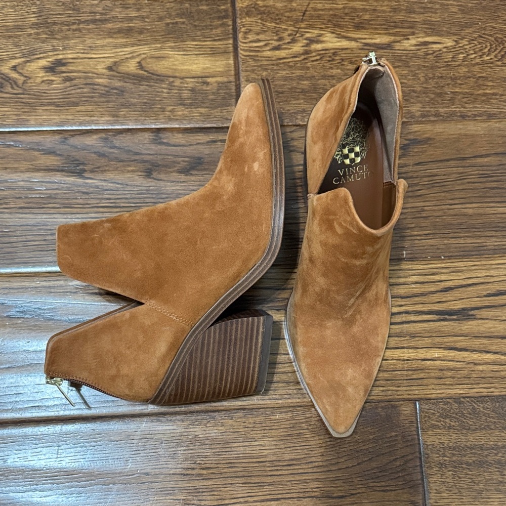 Vince Camuto Women's Suede Ankle Booties